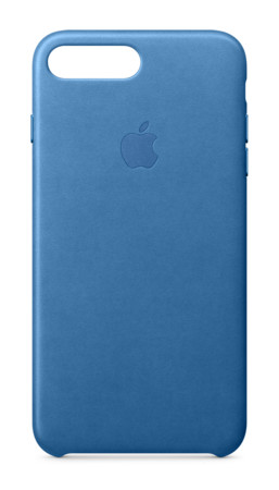 iPhone 7 Plus Leder Case meerblau