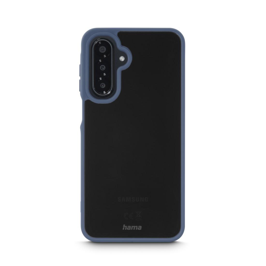 "Handyhülle ""Frame Protect"" für Galaxy A17/A17 5G/A18, durchsichtig, Blau (00016220)"