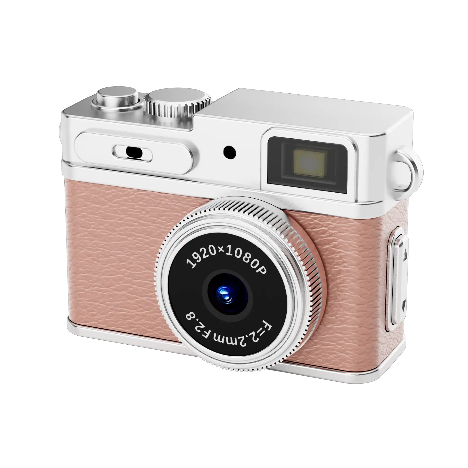 DMC-1203B Keychain-Cam rosa Kompaktkamera