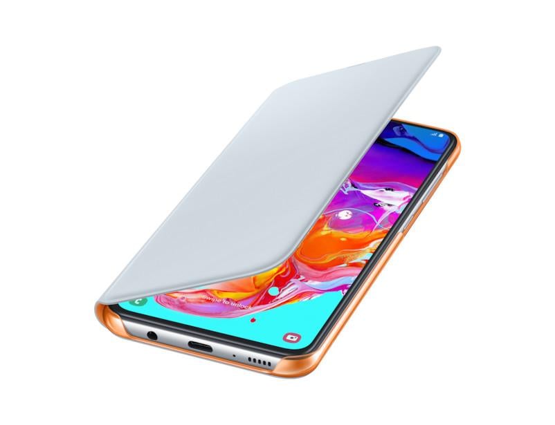 Galaxy A70 - Wallet Cover EF-WA705, White Handyhülle