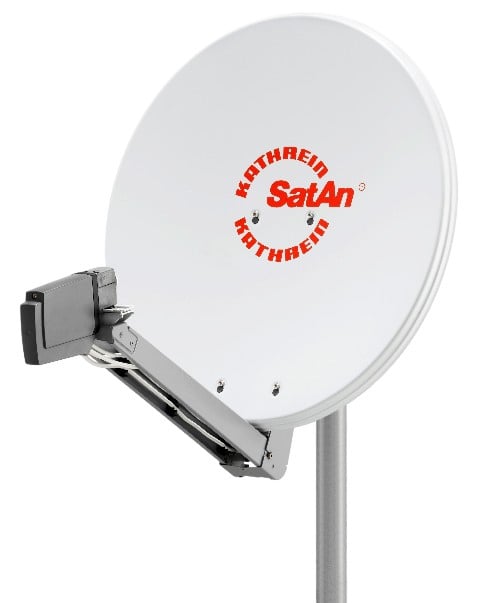 CAS 80 weiß Satellitenschüssel 75 cm