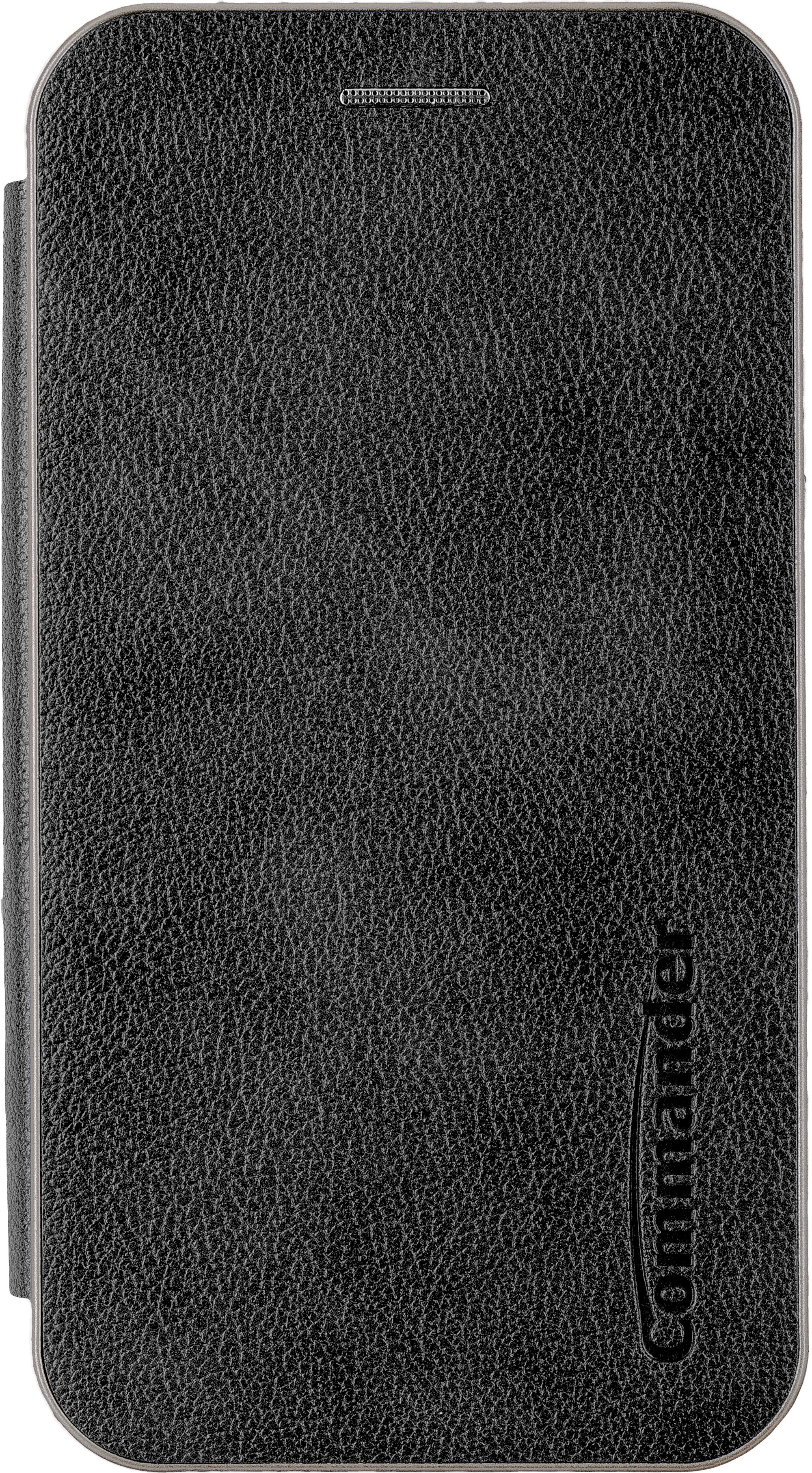 COMMANDER CURVE Book Case DELUXE für Telekom T Phone Elegant Royal Black (20543)