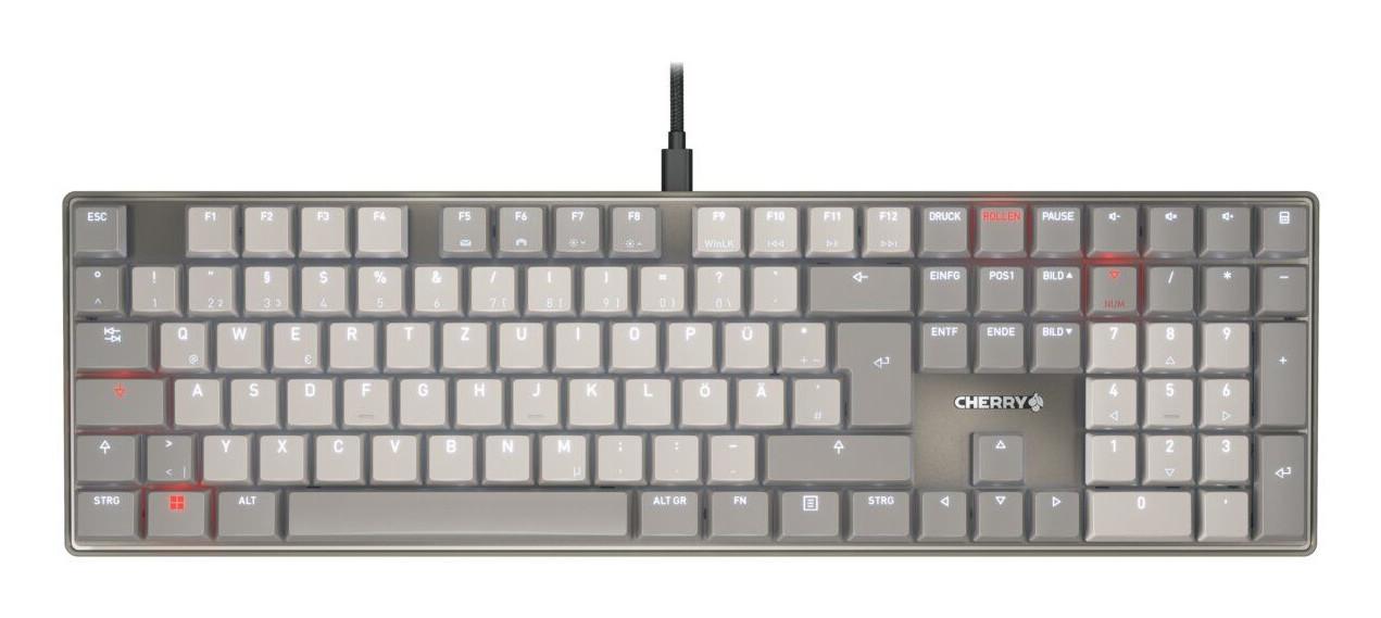 KC 500 MX LP Tastatur, Grau/Ivory