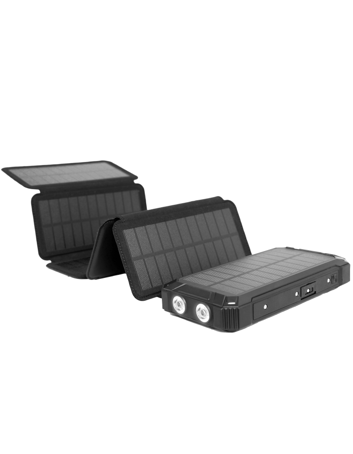 Premium Powerbank Solar, 20.000 mAh