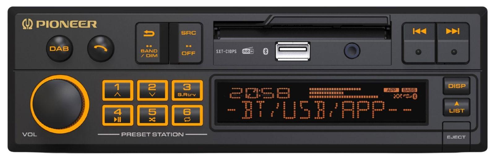 SXT-C10PS 1-DIN Autoradio