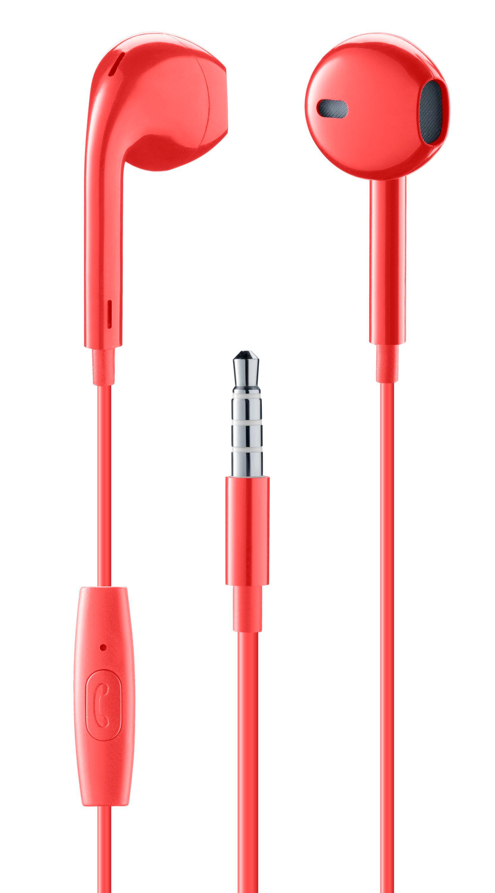 Music & Sound Earphones Capsule Red (60742)
