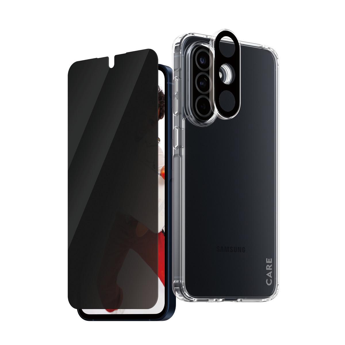 CARE™ by PanzerGlass® 3-in-1 Privacy Set Samsung Galaxy A56 5G