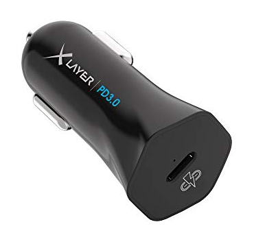 KFZ-Ladegerät Typ-C (USB-C) Charger PD 18W Black