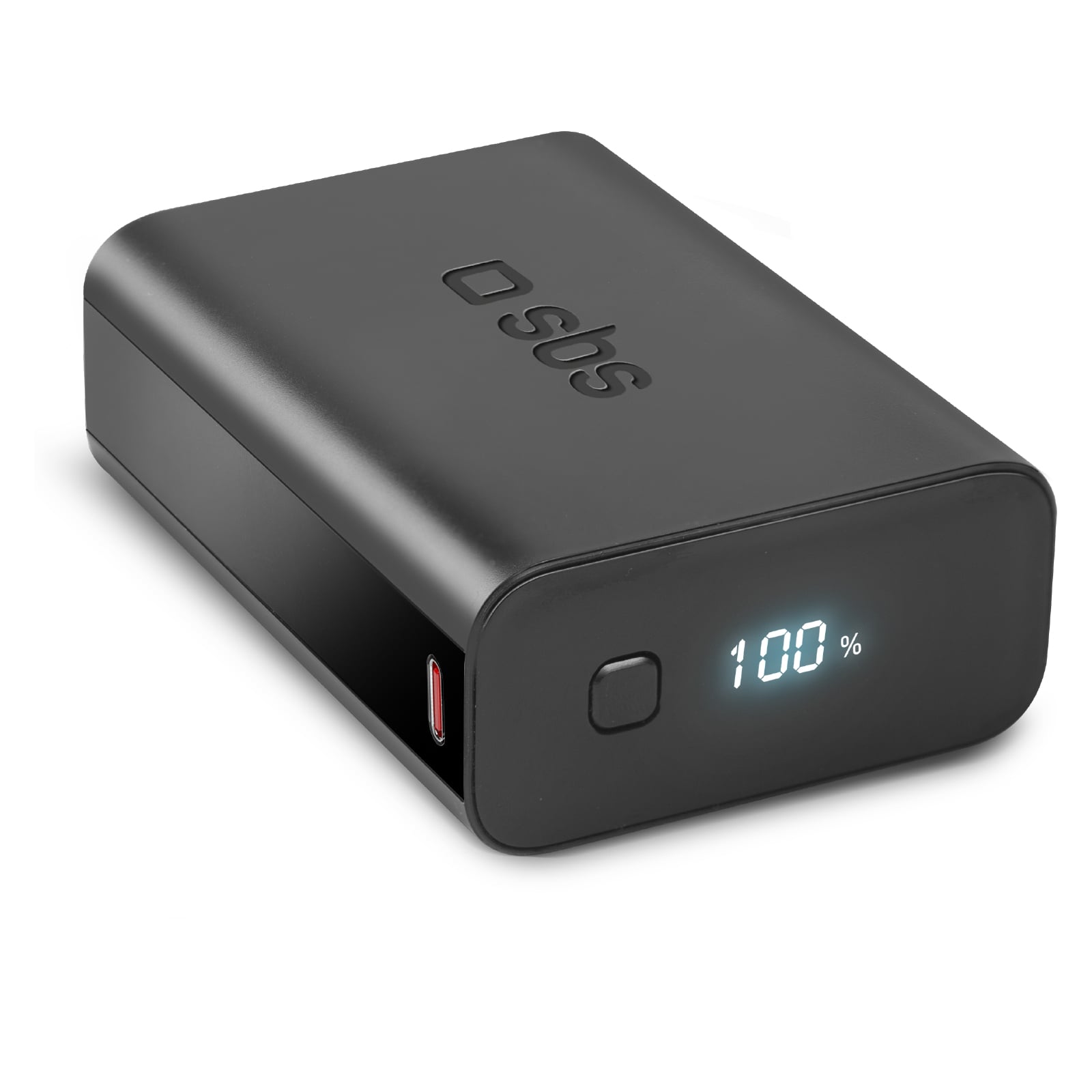 20.000 mAh Multi-Port Powerbank – mit Power Delivery Technologie und LCD Display Schwarz
