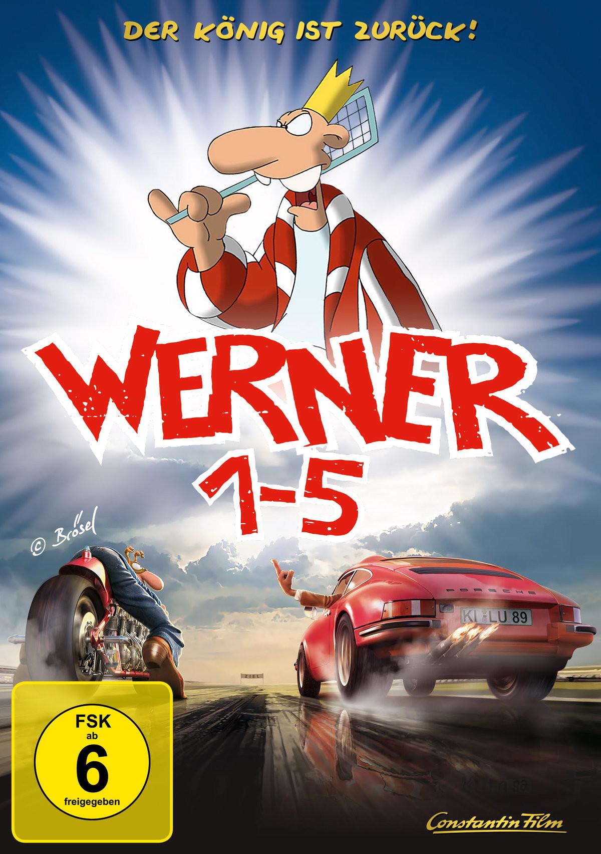 DVD Werner 1-5 - Königbox