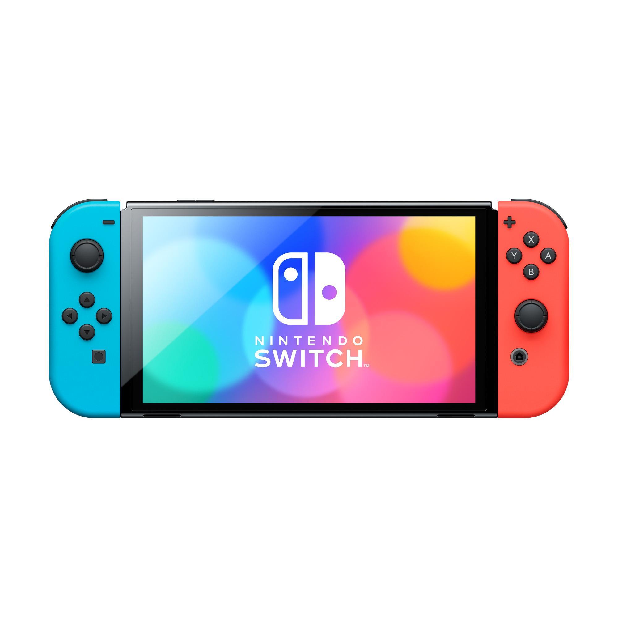Switch (OLED-Modell) Neon Rot/Neon Blau