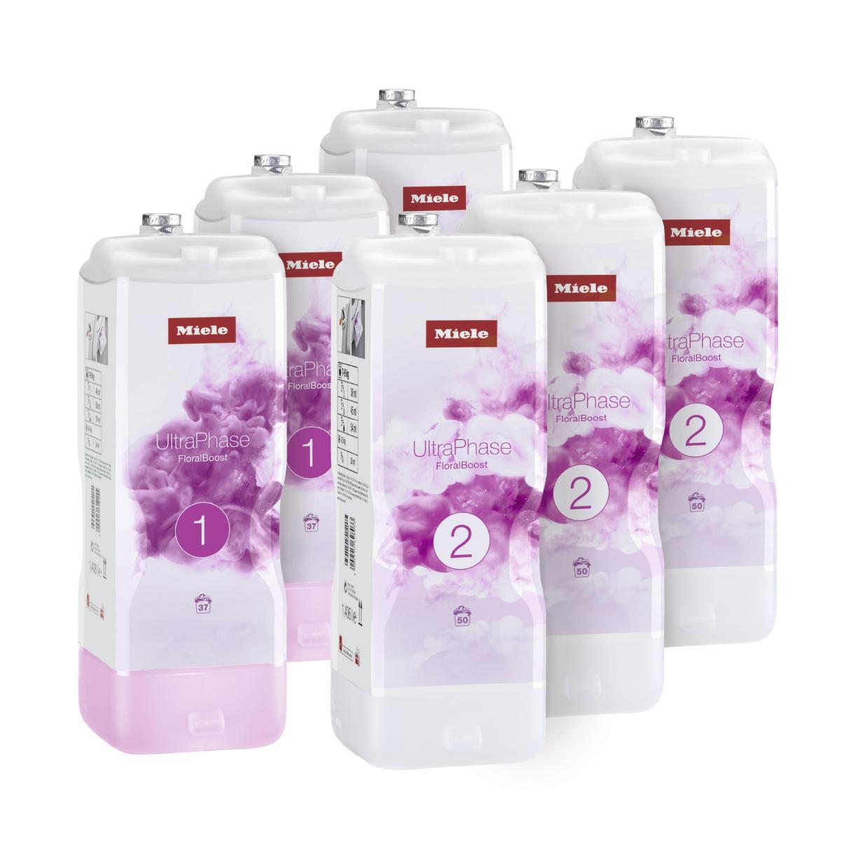 Set 6 UltraPhase FloralBoost Waschmittel