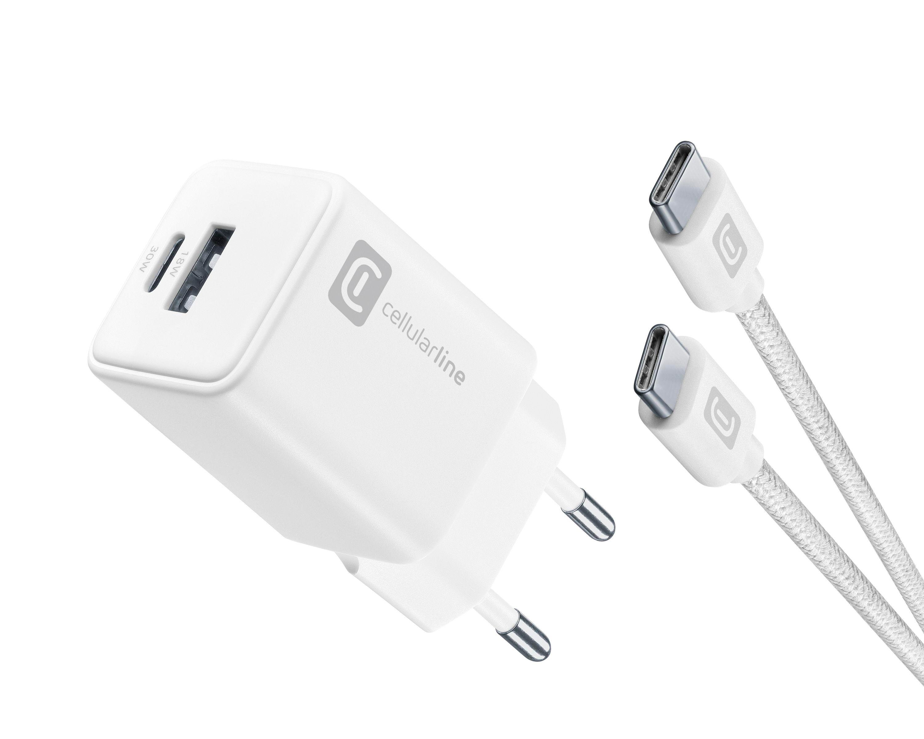 Dual Multipower Kit 30W Reiselader GaN White (60924) Ladegerät (USB-A + USB-C)
