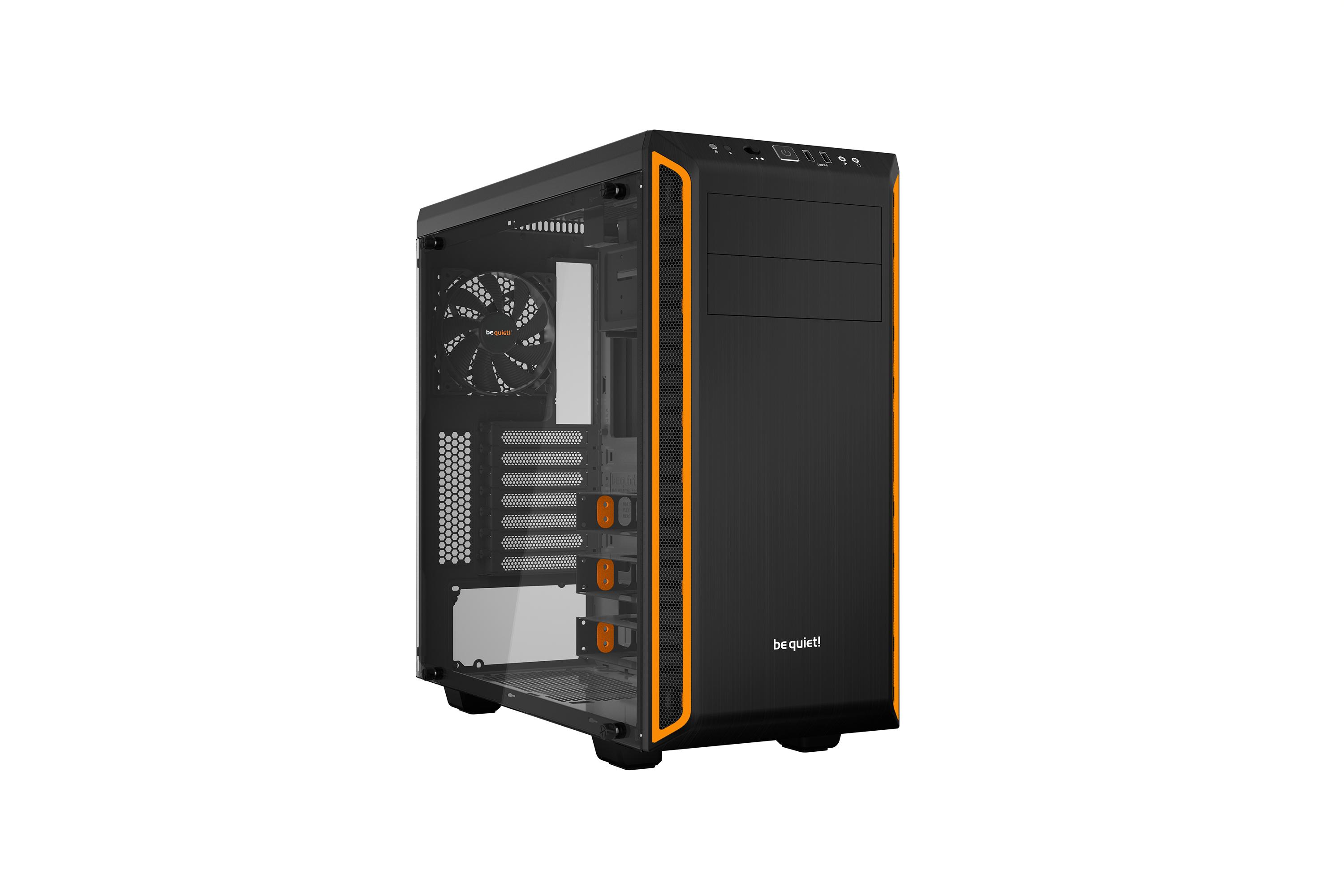 Pure Base 600 Window Orange PC-Gehäuse