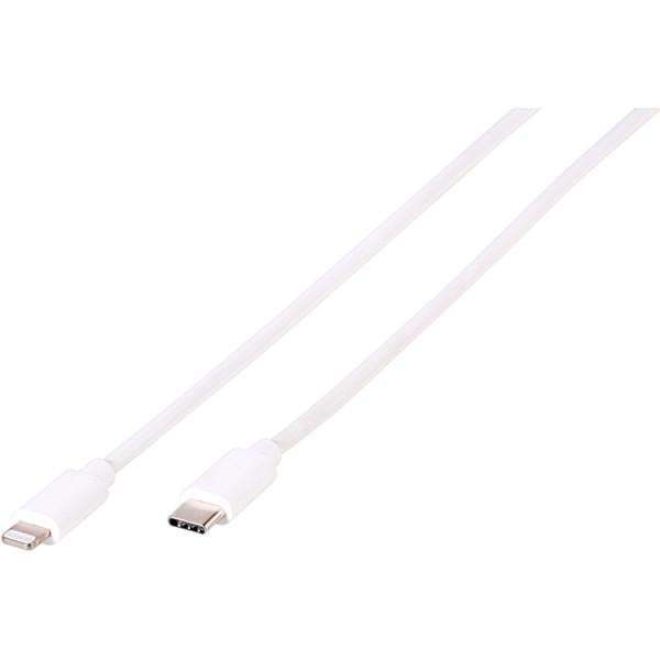 Charging Cable, Lightning auf USB-Type-C™ Daten- u. Ladekabel, weiß 1,2 m (60084)