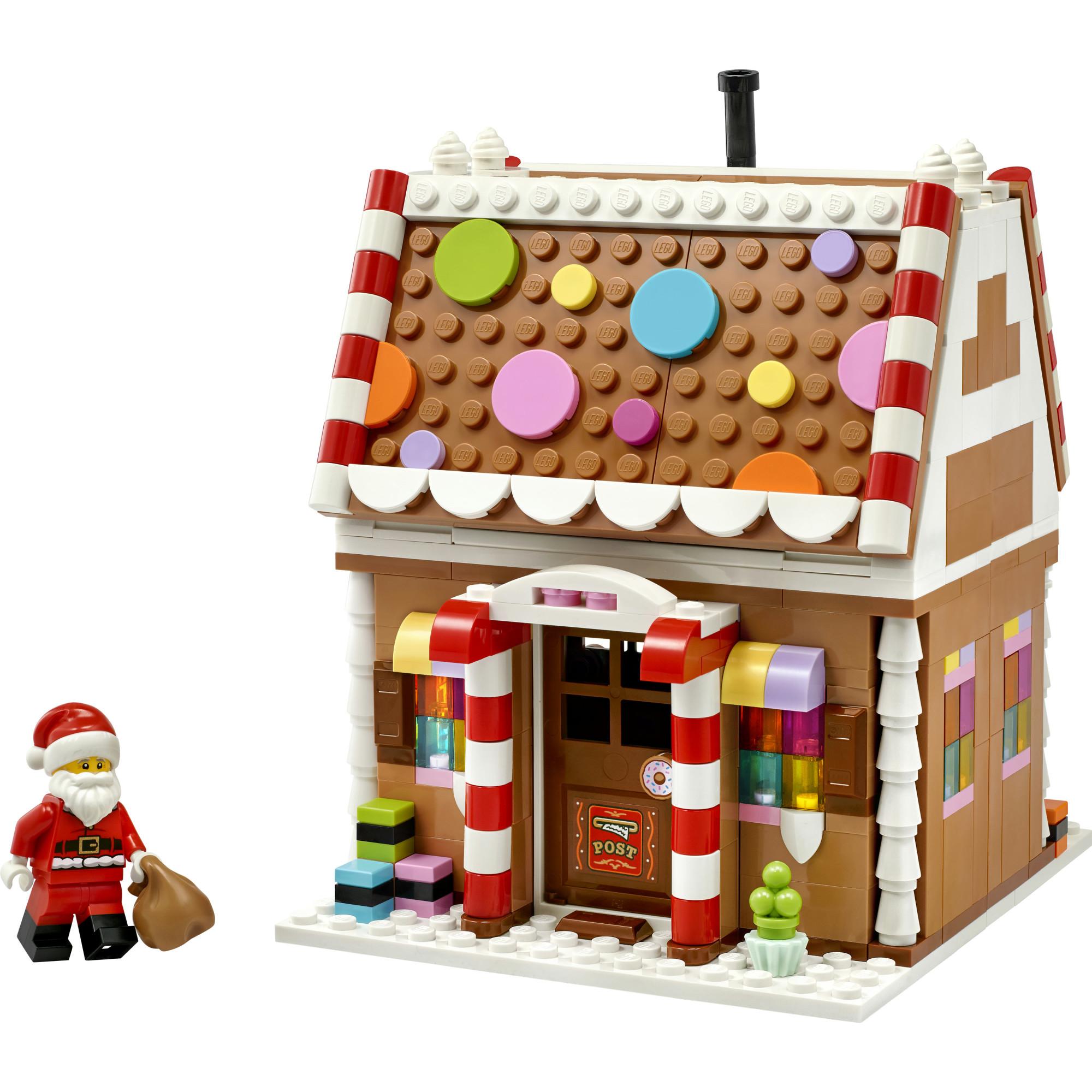 Weihnachtliches Lebkuchenhaus Lego-Set