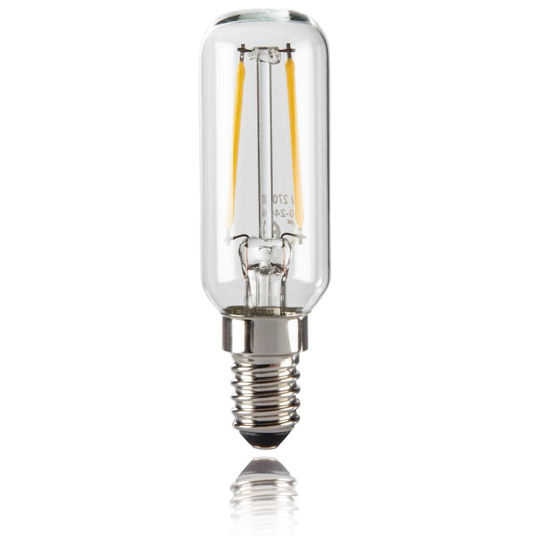 LED-Filament, E14, 250lm ersetzt 25W, Röhrenlampe, Kühlschrank/Dunstabzug (00112825)