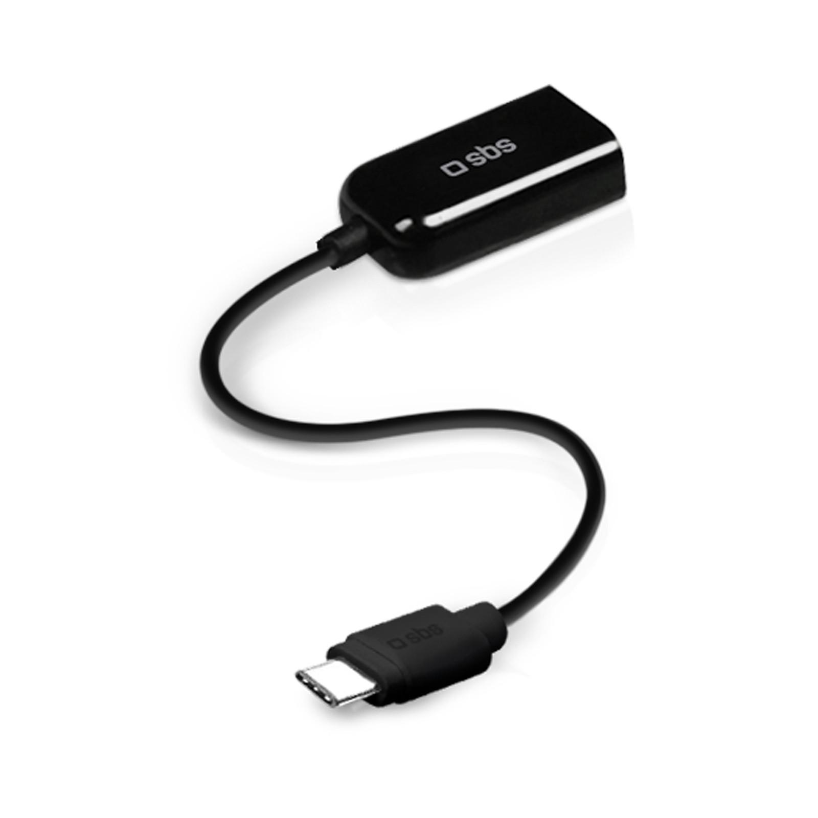 Adapter USB-C - USB, Schwarz Image