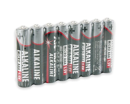 Alkaline AAA, 8er Folie Batterie