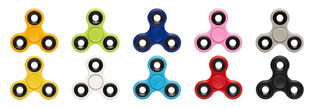 Stress Spinner, einfarbig (farblich sortiert) Fidget Spinner