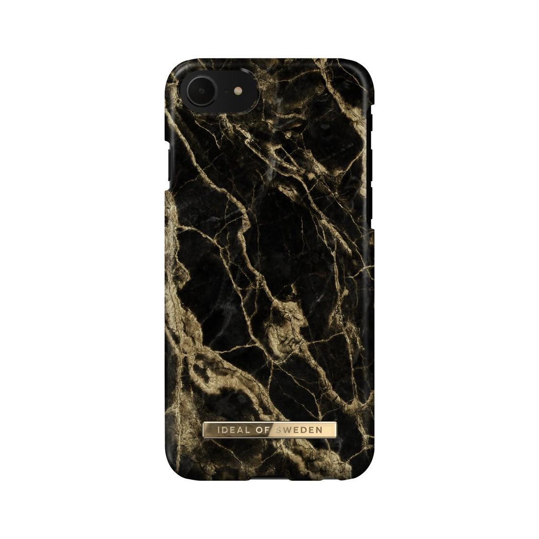 Cover "Fashion Case" für Apple iPhone 8/7/6/6S/SE, Golden Smoke Marble (00216604) Handyhülle