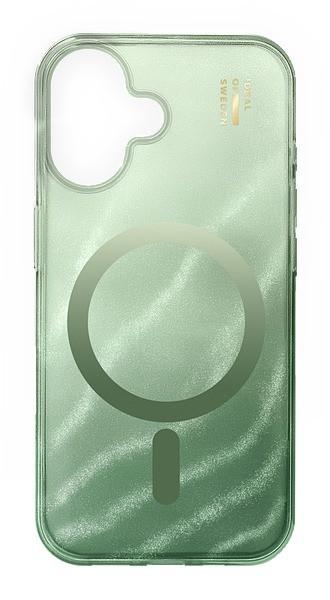 Clear Case MagSafe iPhone 17 Sage Green Handyhülle