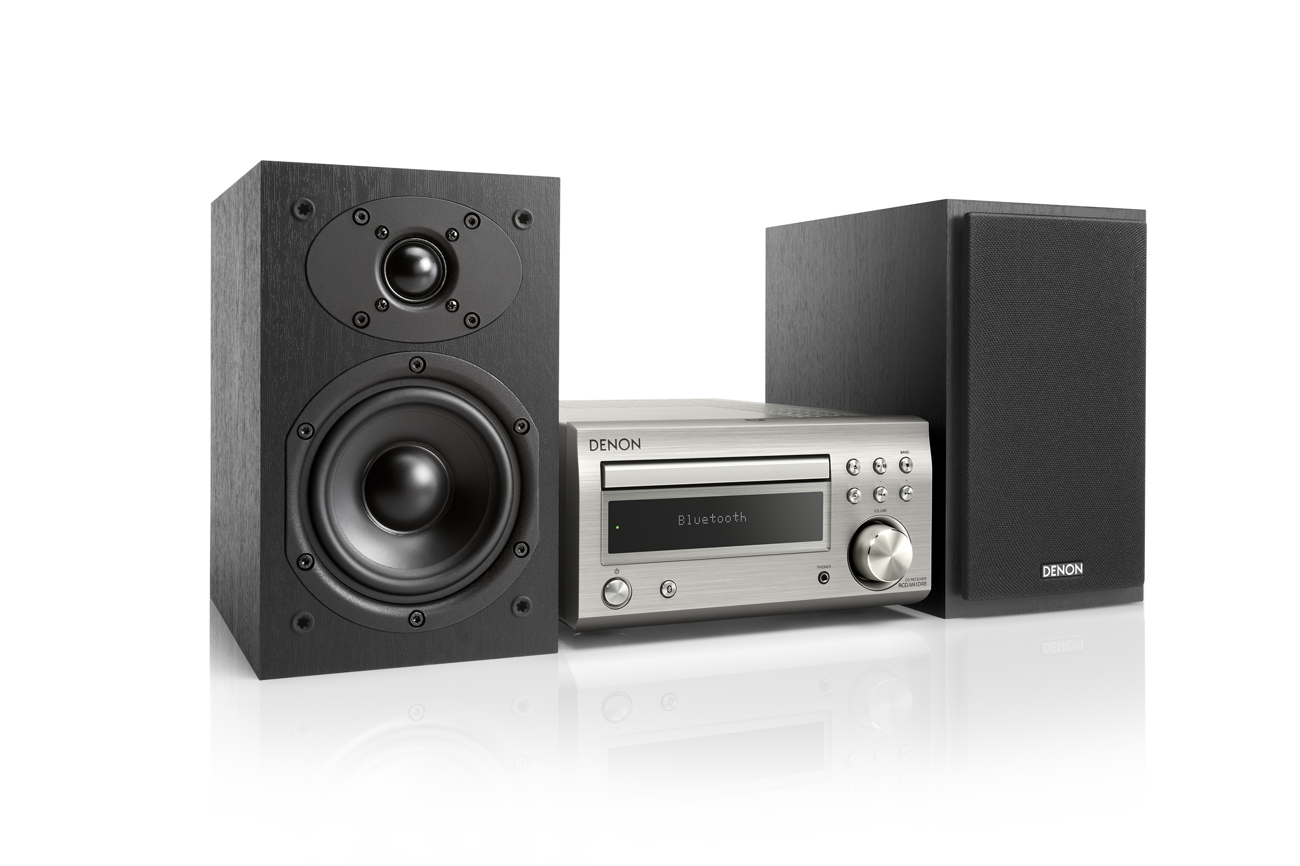D-M41DAB silber HiFi-System mit CD und Bluetooth