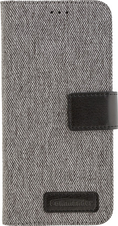 16094 Book Case Dress für Samsung Galaxy S8 Edge grau