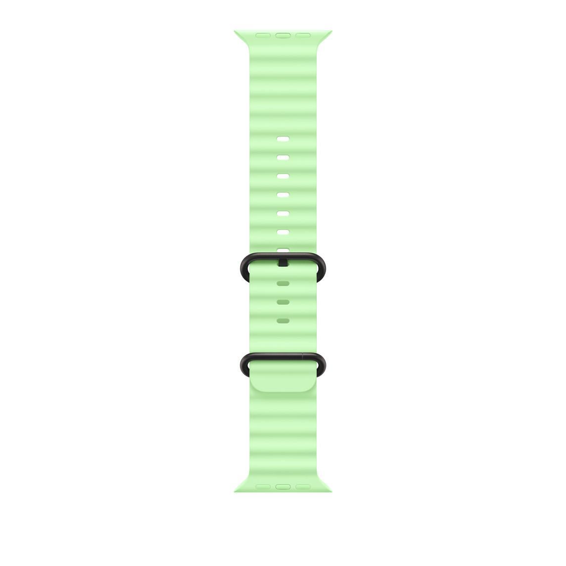 49 mm Ocean Armband Neongrün - Titan Schwarz