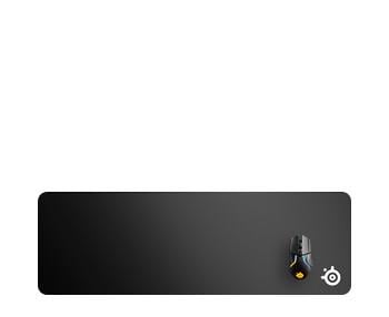 QcK Edge XL, Gaming-Mauspad, Schwarz