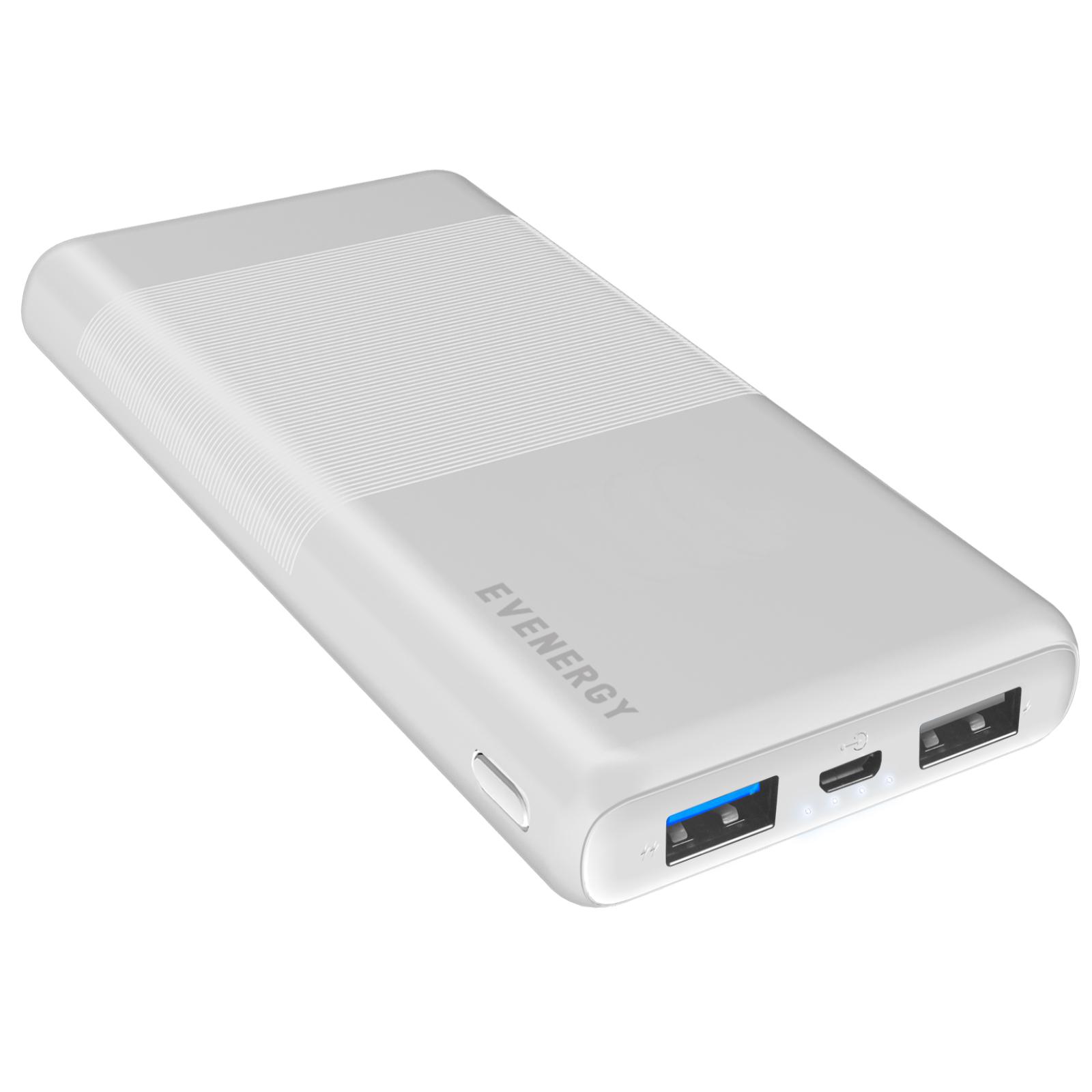 Power Bank mit Schnellladefunktion 10.000 mAh und zwei USB-Anschlüssen