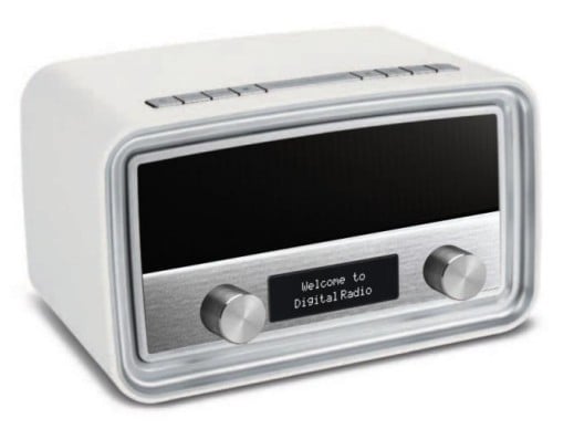 UR190WE weiß DAB+-Retroradio