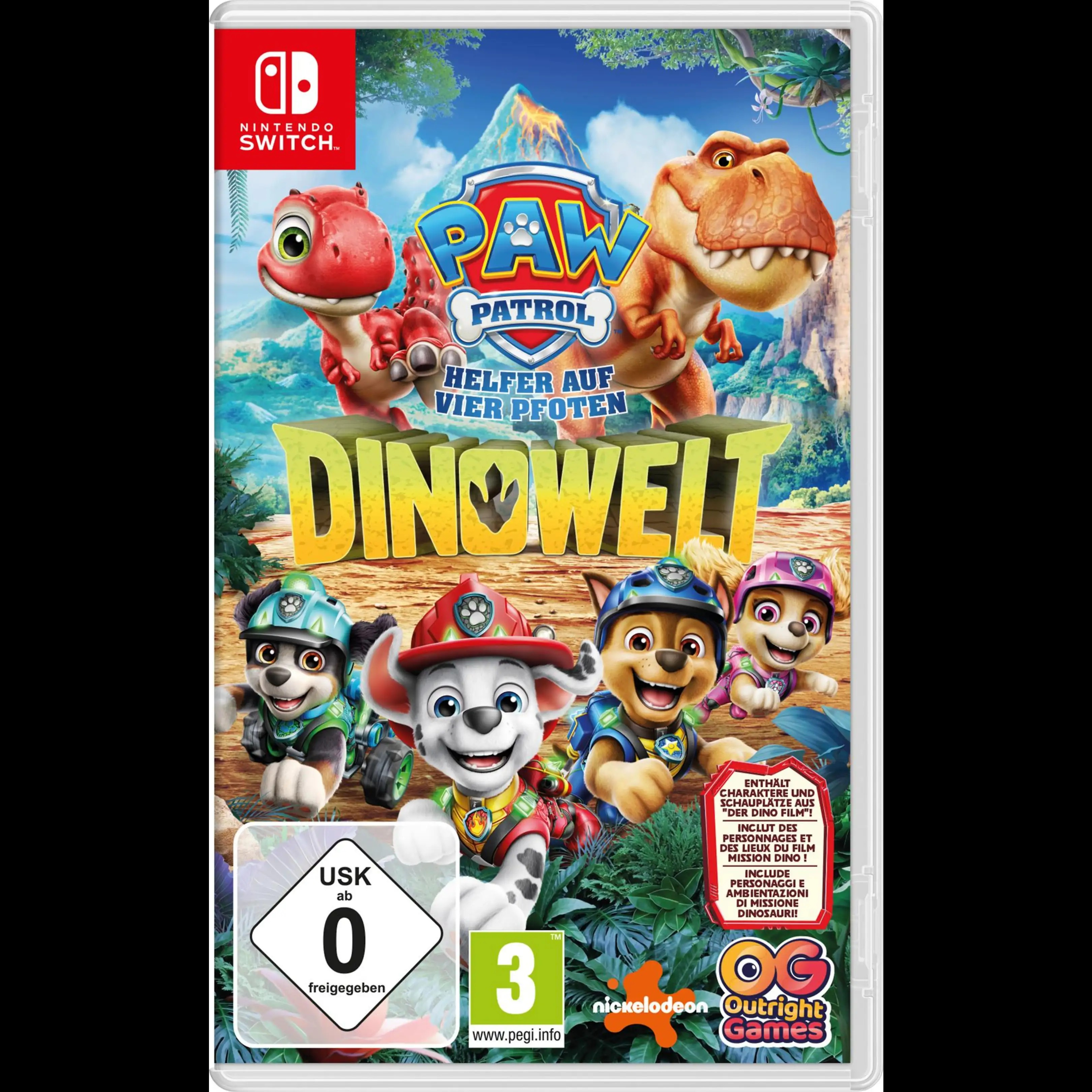 Paw Patrol - Helfer auf vier Pfoten: Dinowelt Nintendo Switch-Spiel