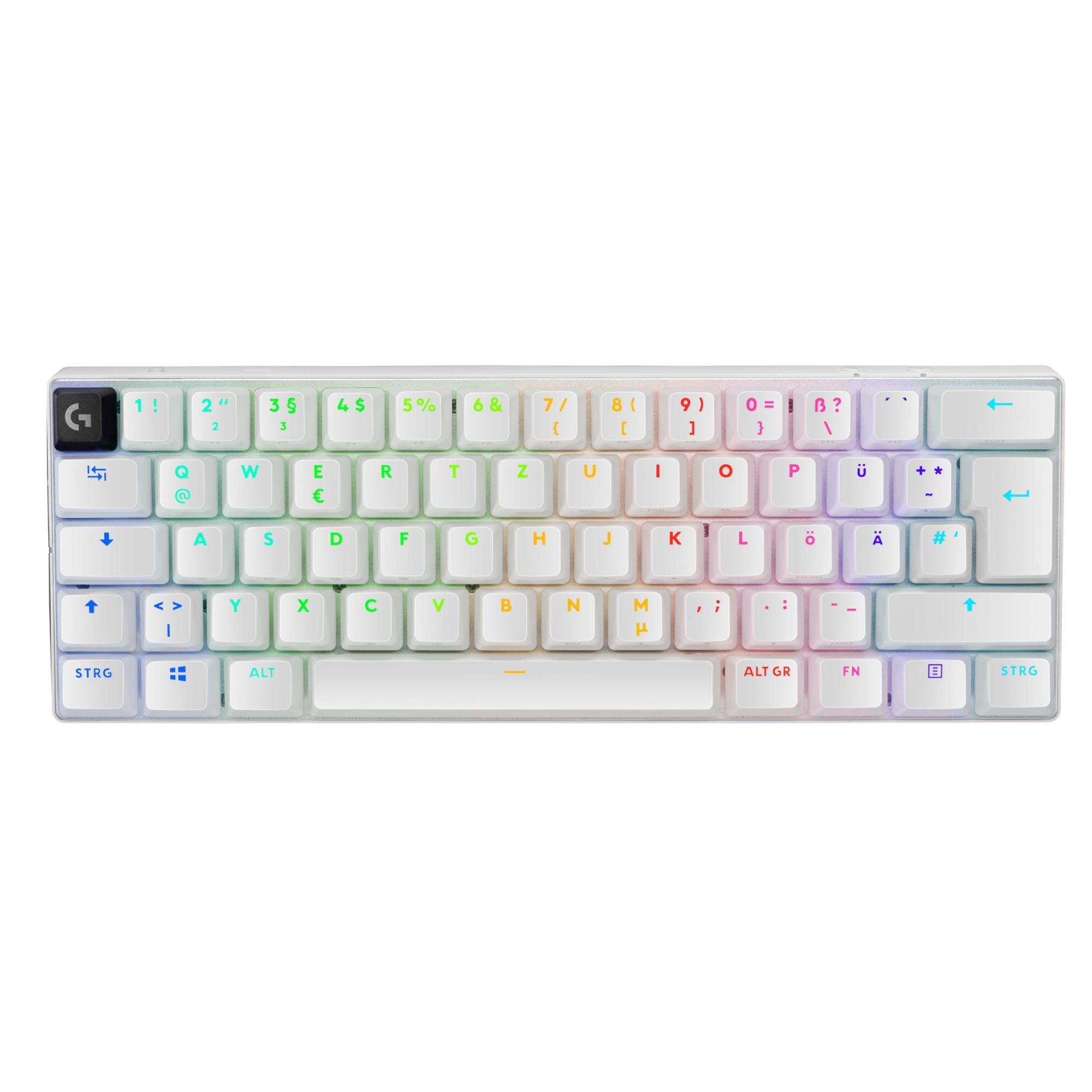 PRO X 60 Kabellose LIGHTSPEED Gaming-Tastatur, Weiß Gaming-Tastatur