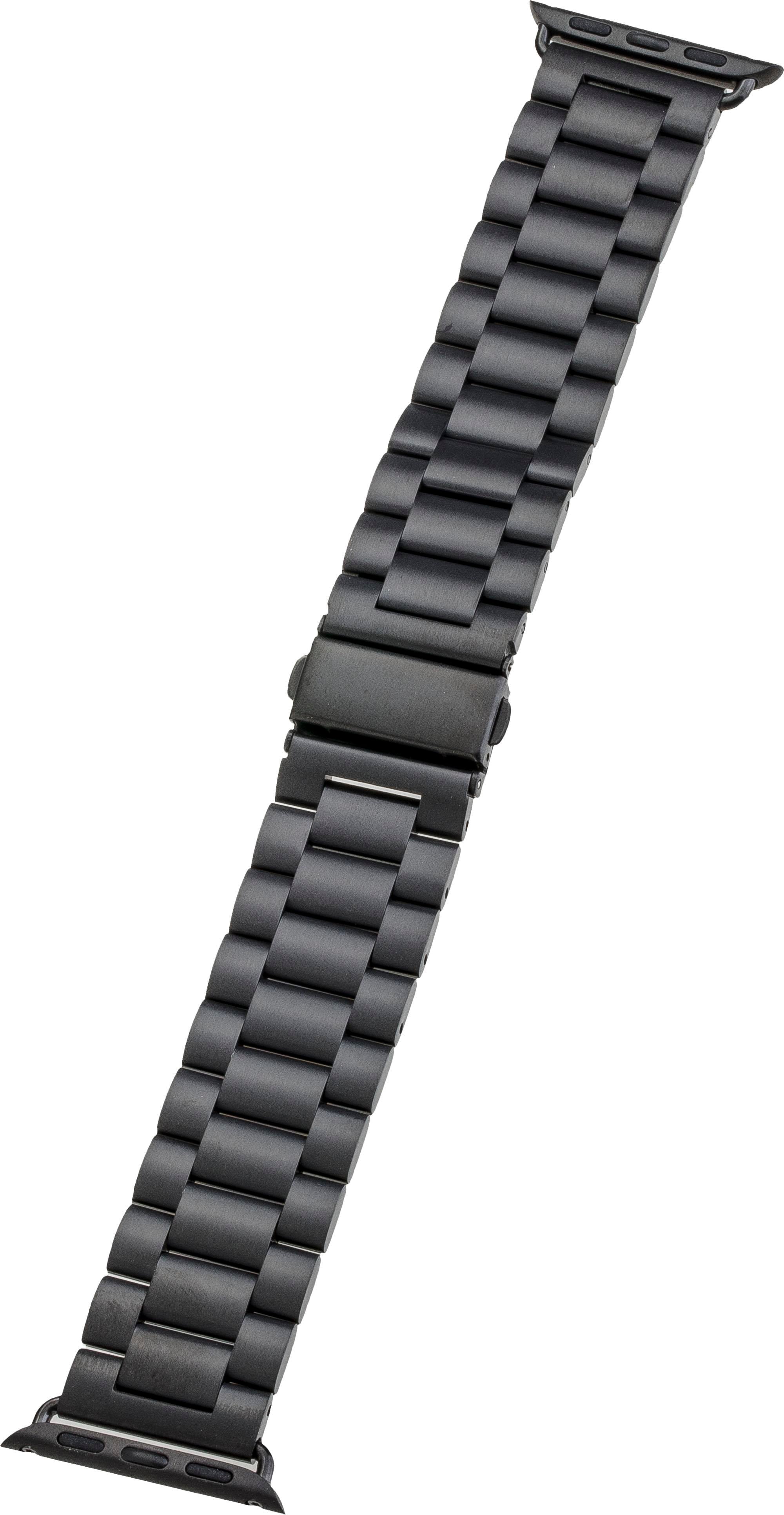 Watch Band für Apple Watch 41/40mm (Series 4-9), 38mm (Series 1-3) Stainless Black (17295)