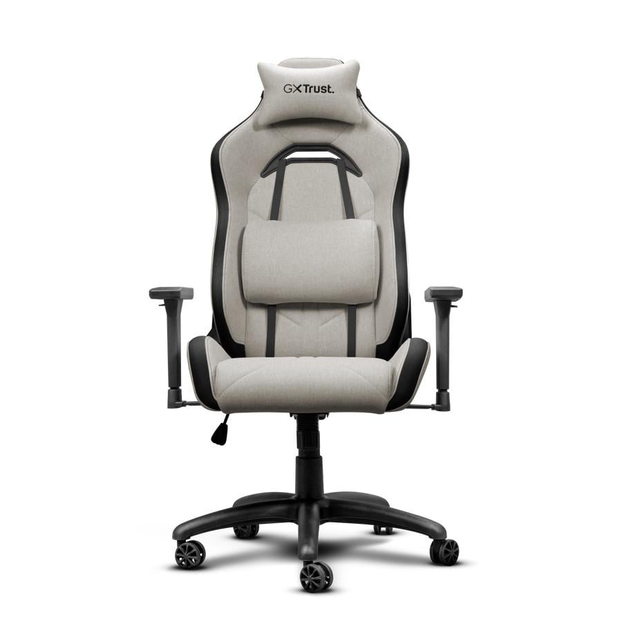 GXT 723B Ruya Bequemer Gaming-Stuhl mit Stoffbezug, Beige