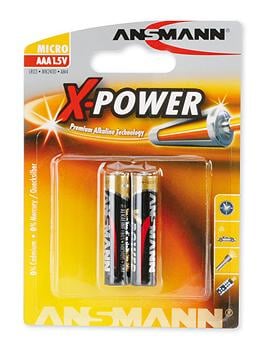 X-Power Micro AAA, 2er Blister Batterie