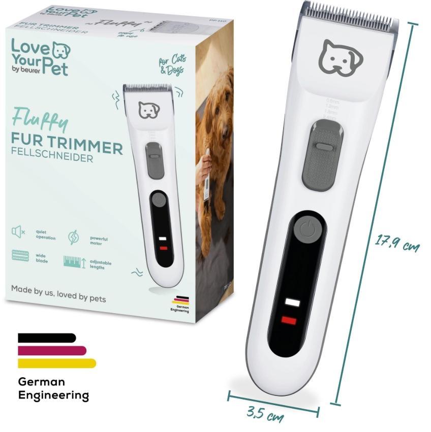PP 110 Fluffy Tier-Schermaschine