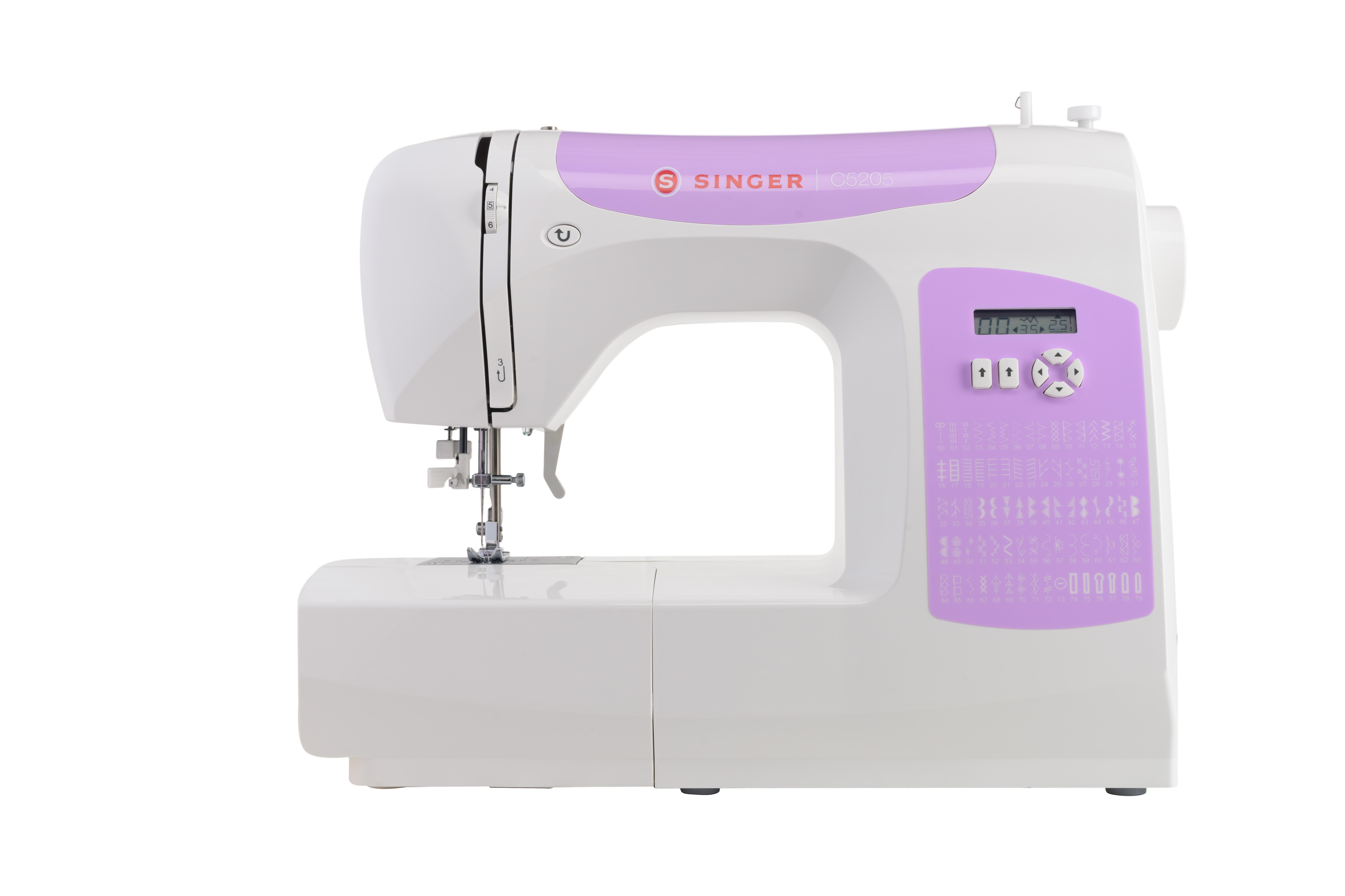 C 5205 Violett Nähmaschine