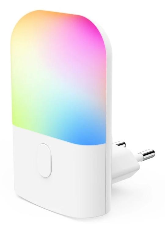LED-Nachtlicht "Color" für Steckdose, Dämmerungssensor, Farbwechsel, RGB (00223504)
