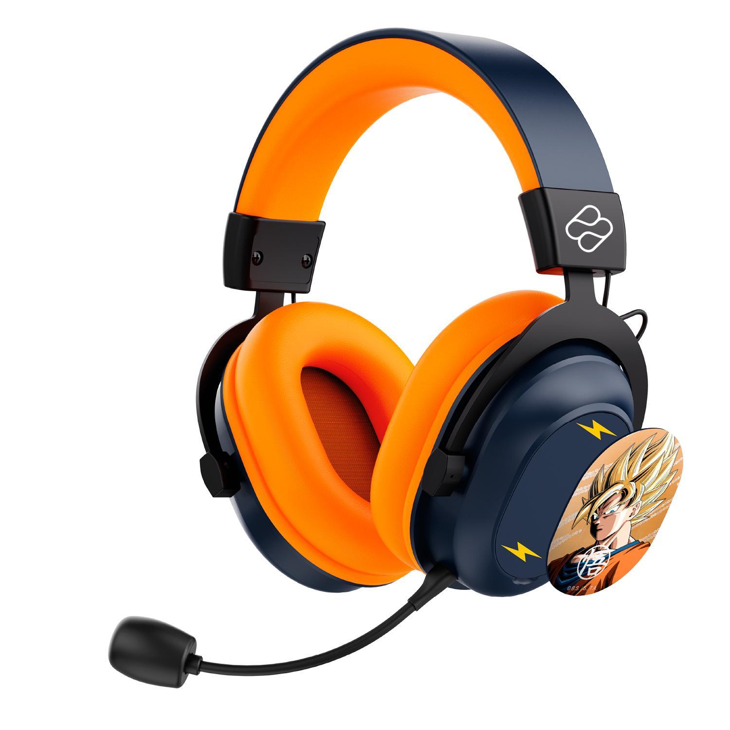 Dragon Ball Gaming-Headset, Blue/Orange