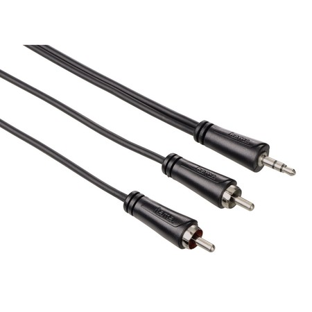 Audio-Kabel, 3,5-mm-Klinken-Stecker - 2 Cinch-Stecker, Stereo, 1,5 m (00122295)