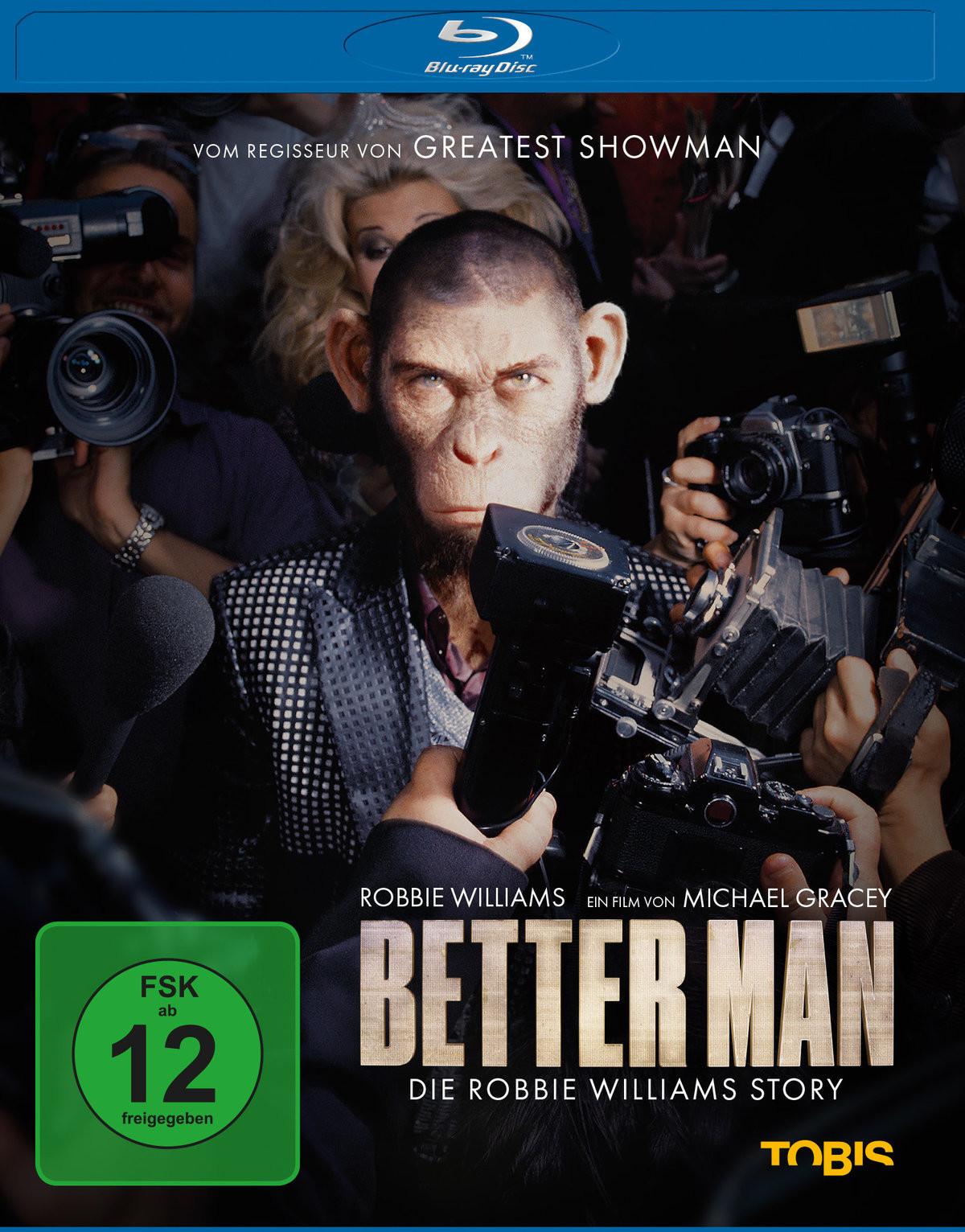 Blu-ray Better Man - Die Robbie Williams Story