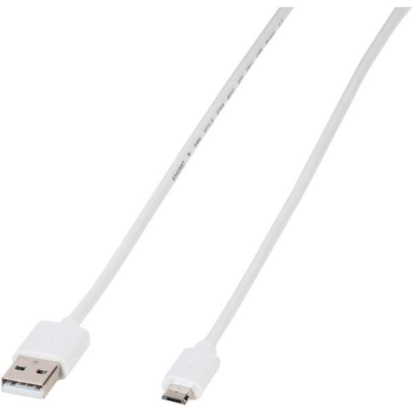 Charging Cable, Micro-USB Daten- u. Ladekabel, 1m (39451)