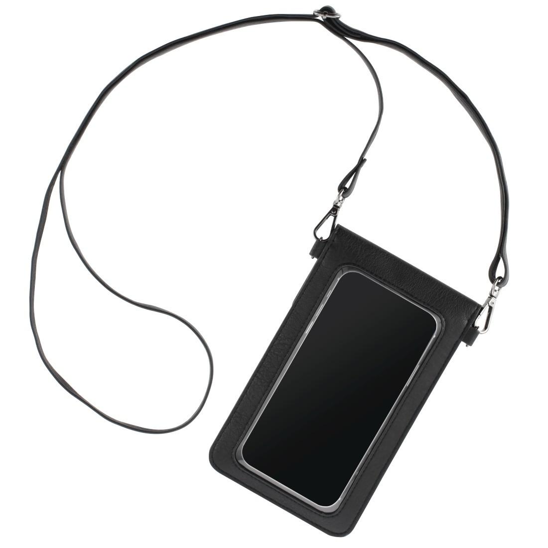 Cross-Body-Tasche, universal, für Smartphones, Schwarz (00188724) Handyhülle