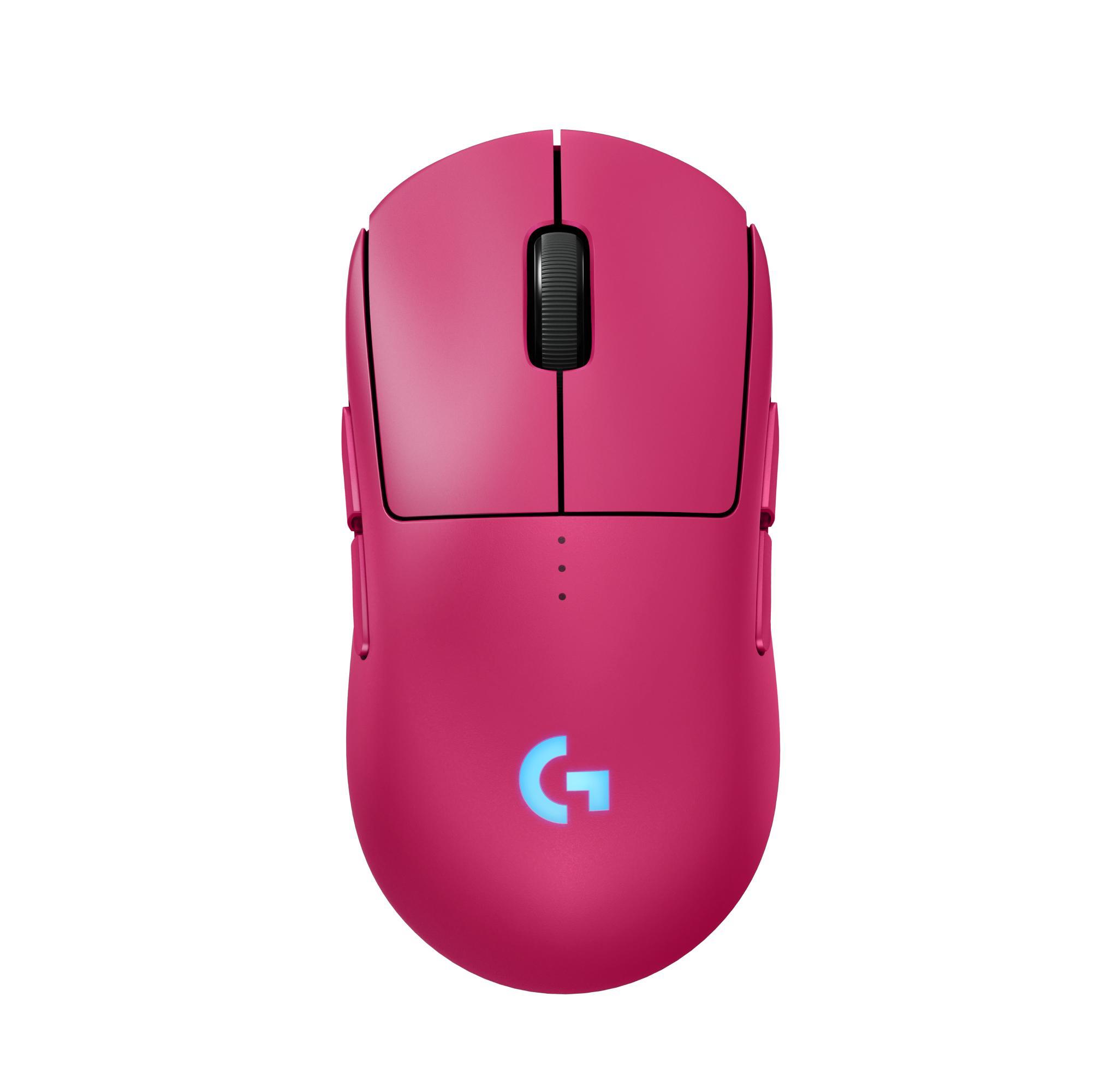 PRO 2 LIGHTSPEED Wireless Gaming-Maus, Pink