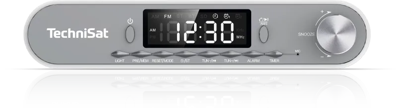 Viola silber Küchenradio (unterbaufähig)