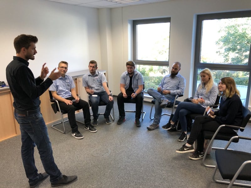 Azubi-Rhetorik-Kurs bei expert Feuchtgruber