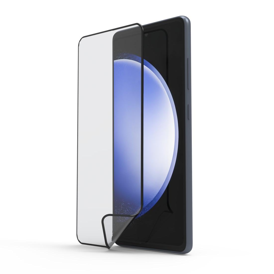 Handy-Schutzglas "Super Hybrid" f. Sam. Galaxy A54 5G/S23 FE, Montagehilfe (00222741)