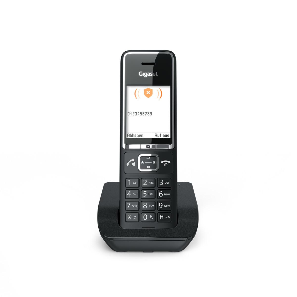 COMFORT 550 schwarz Schnurloses Telefon